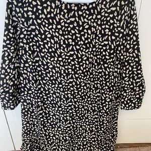 Mint Julep Black and White Dress